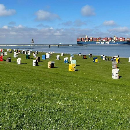 Urlaub Mit Seesicht Haus Nautic Whg. 201 Cuxhaven Exterior foto